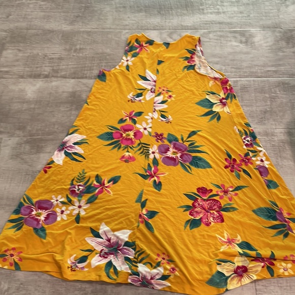 💕SOLD💕Old navy yellow floral dress - Picture 5 of 5